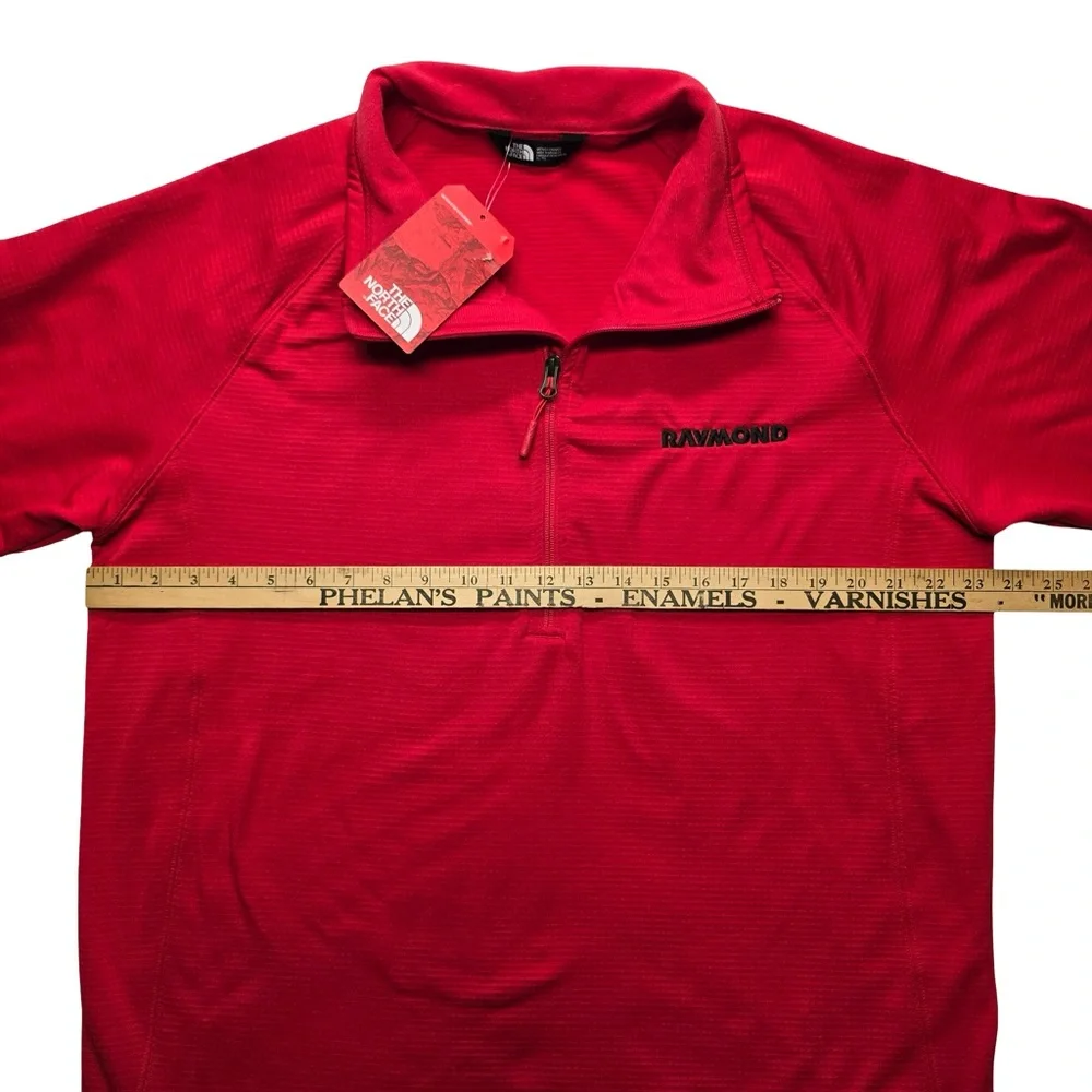 The North Face 1/4 Zip‎ Pullover Red XL NWT Corporate